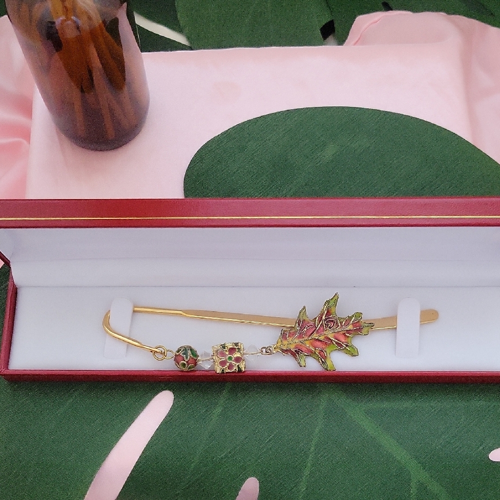 Bookmark In Elegant Gold Leaf